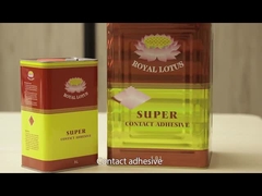 Yellow All Purpose Adhesive High Strength Contact Adhesive For Carpet Leather Sponge