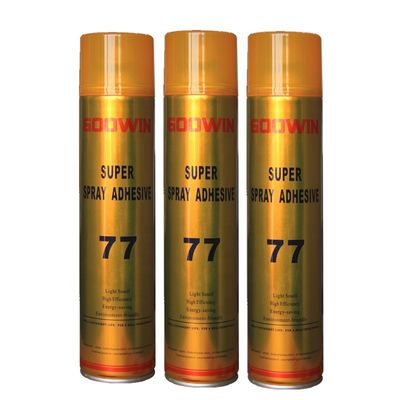 Embroidery Fabric Material Spray Glue Liquid 24 Months Shelf Life