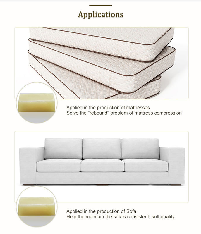 PU Foam Mattress Hot Melt Contact Adhesive Glue Eco Friendly