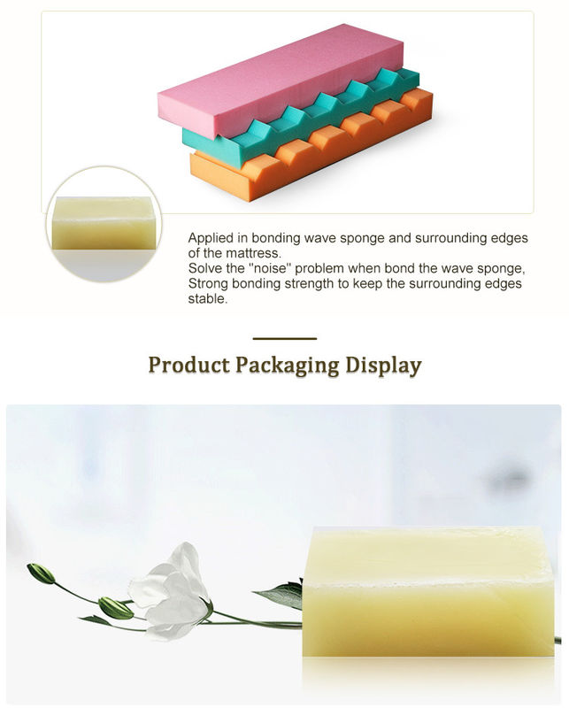 Polyurethane APAO Bookbinding Hot Melt Glue Milky White Solid