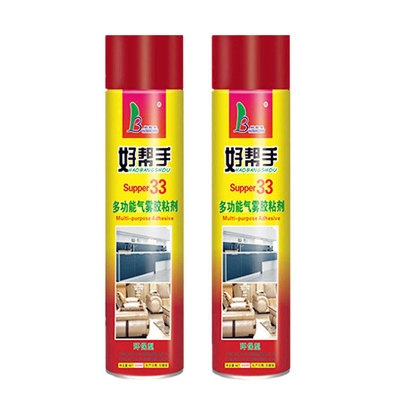 Strong Peeling Strength Spray Glue Adhesive Eco Friendly SBS For Sofa