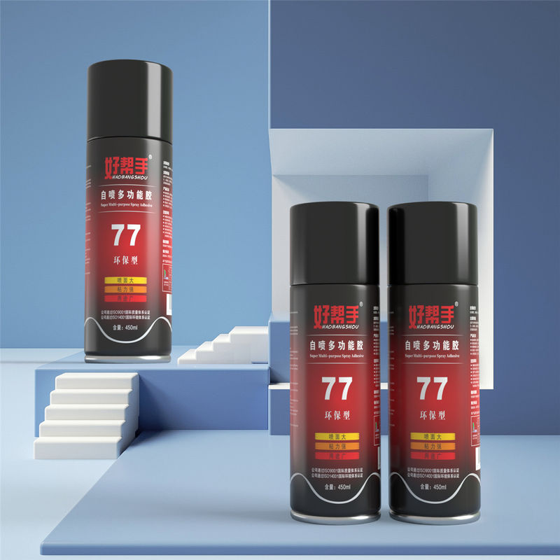 ISO9001 Aerosol Spray Adhesive Acrylic Laminate Multipurpose Adhesive Glue
