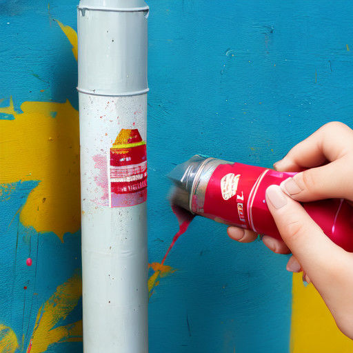 Moisture Resistant Aerosol Spray Paint Bright Colors Water Based Spray Paint